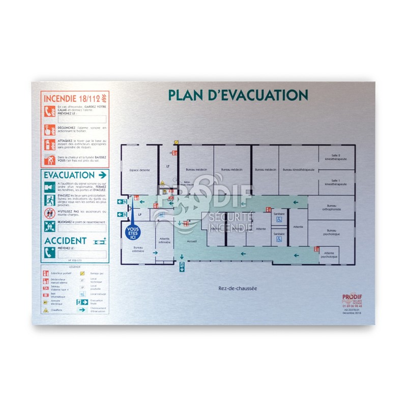 plan incendie sécurité par Prodif-Plan